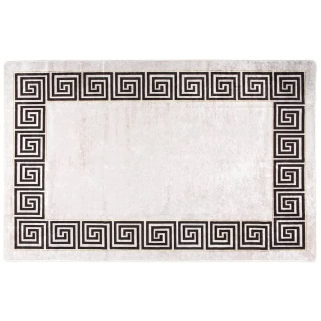 VIDAXL Rug Washable 160x230cm Light Beige Anti Slip Vidaxl 8720286653838