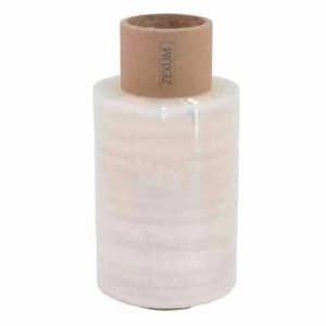 Zexum Clear Hand sized Plastic Handi Pallet Stretch Film Wrap Roll - 1 Roll