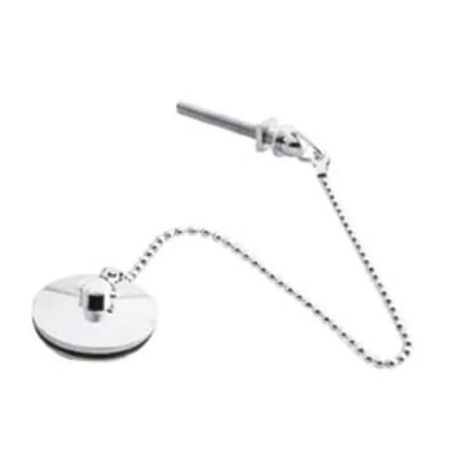 Balterley Ceramic Accessories Basin Plug Chain Chrome Silver