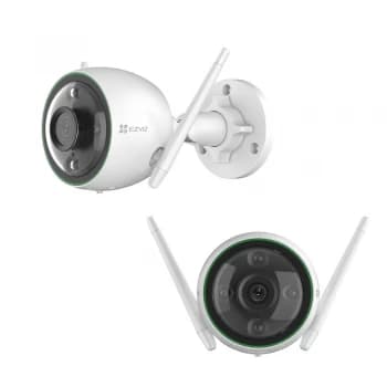 EZVIZ C3N Outdoor Smart Camera with Colour Night Vision - Twin Pack