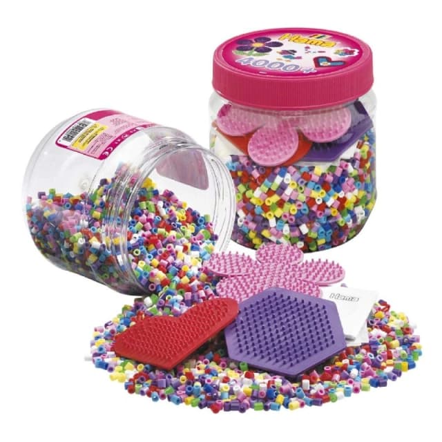 Hama Hama 4K Beads & 3 Pegboard Craft Set