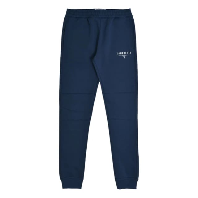 Lambretta Lambretta Men AW24 Logo Jogging Bottoms in Navy Size: Medium Navy M Male 5063703658300
