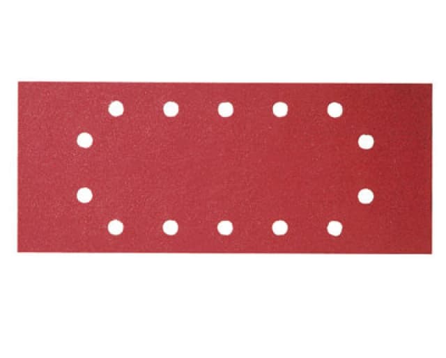 Bosch C430 Punched Clip On 1/2 Sanding Sheets 115mm x 280mm 120g Pack of 10 C430