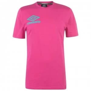 Umbro Collider T Shirt - Berry/Ceramic