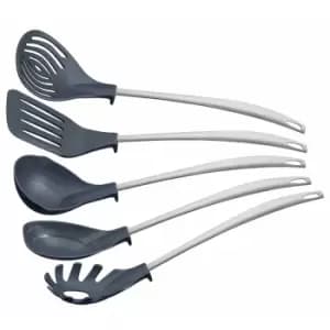 Tramontina 5 Piece Kitchen Utensils Set - Grey