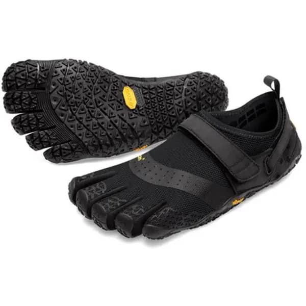 Vibram FiveFingers Mens V Aqua Barefoot Shoes Toe Shoes - UK 8-8.5 / EU 42 Black male PS4153BLK42