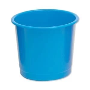 5 Star Office Waste Bin Polypropylene 14 Litres D304xH254mm Blue