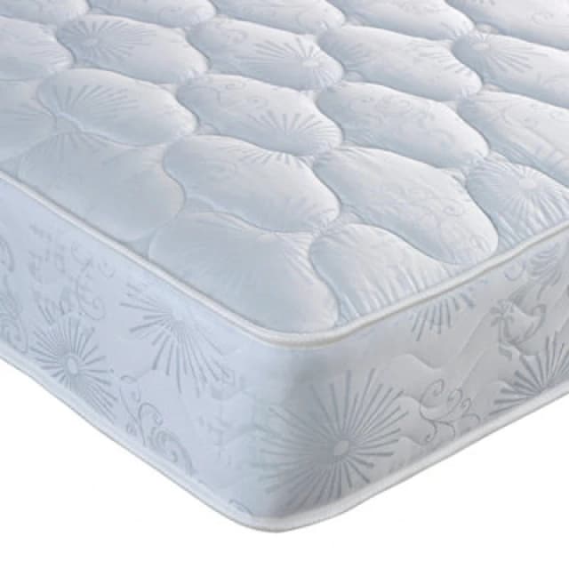 Bedmaster Bedmaster Venice Coil Spring Mattress in Light Blue Size: Double Light Blue Double Unisex 0764283935687
