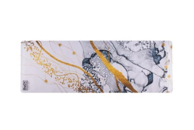 Tpe Yoga Mat- Marble Body Sculpture Large Suede Tpe Yoga/exercise Mat.