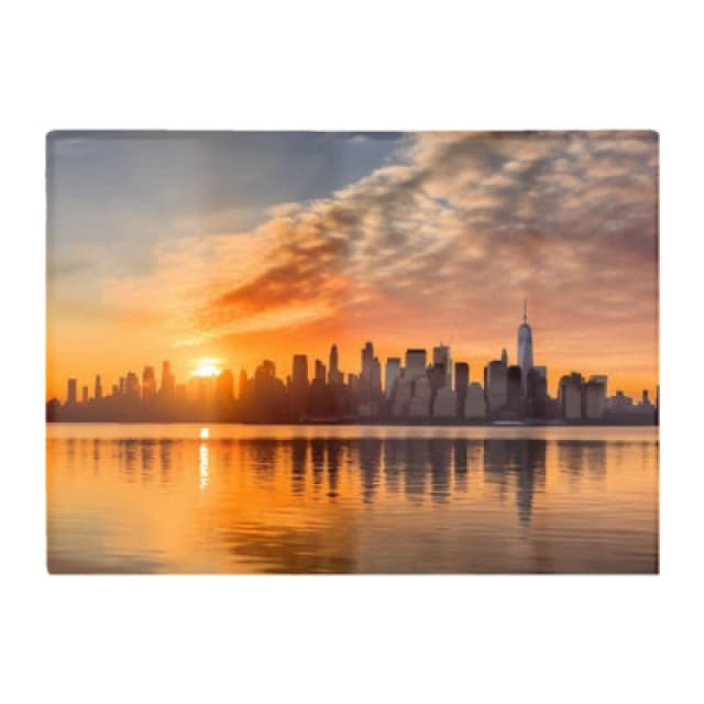 Warren Reed Designer New York At Sunrise Chopping Board