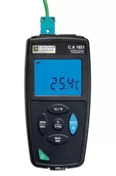 Chauvin Arnoux CA 1821 E, J, K, N, R, S, T Input Wired Digital Thermometer, for Temperature measurement Use
