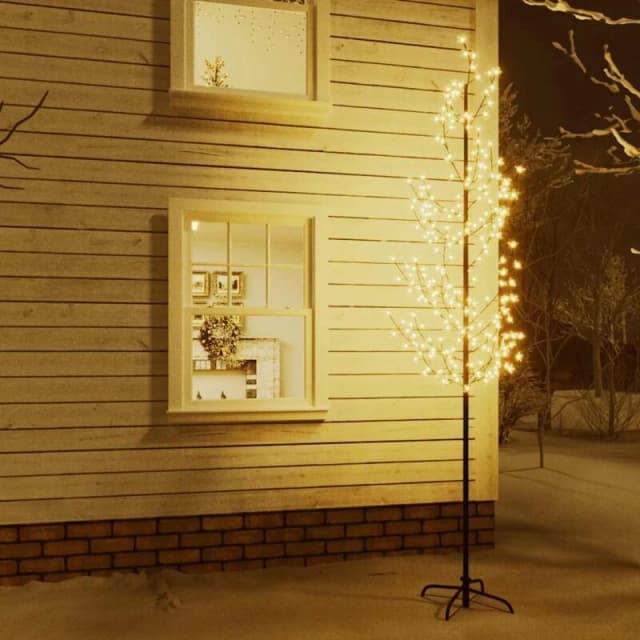 VIDAXL Cherry Blossom LED Tree Warm White 368 LEDs 300cm Vidaxl 8720287138686