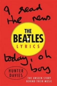 The Beatles Lyrics by Hunter Davies Book