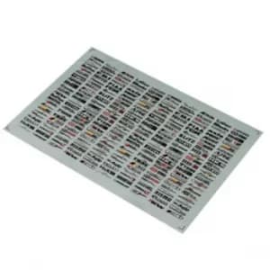 Matrixline Muliple Logo Door Panel Drift Decal Sheet