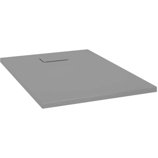 VIDAXL Shower Base Tray smc Grey 100x70cm Vidaxl 8720286191477