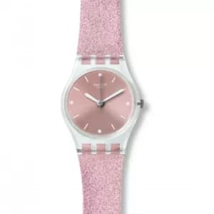 Ladies Swatch Pinkindescent Watch