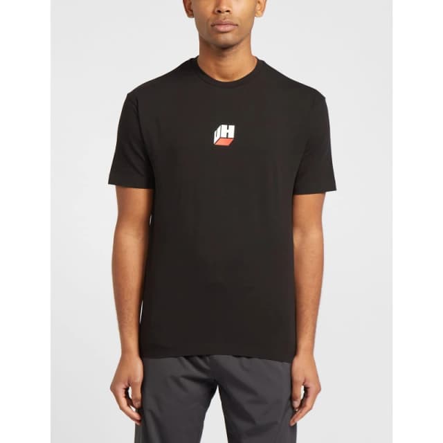 Unlike Humans Cube Logo T-Shirt - Black L
