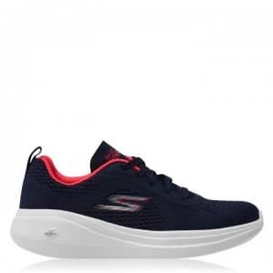 Skechers GoRun Fast Glide Ladies Trainers - Navy/Pink
