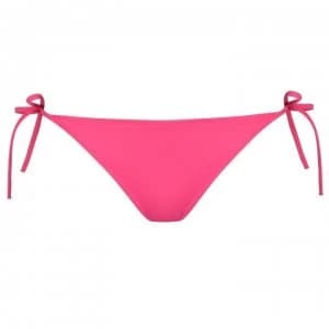 Calvin Klein Cheeky String Side Tie Bikini Briefs - Beetroot Purple