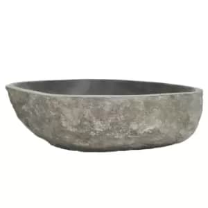 VidaXL Basin Oval - River Stone
