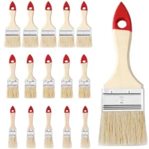 Wooden Paintbrush Set 15 Pieces