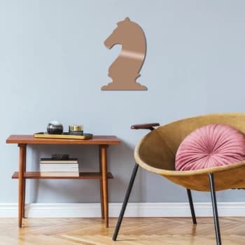 Horse2 - Copper Copper Decorative Metal Wall Accessory