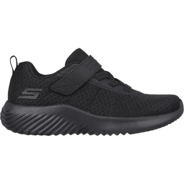 Skechers Boys Bounder Baronik Adjustable Strap Shoes UK Size 13 (EU 32) Black SKE2285-BBK-13