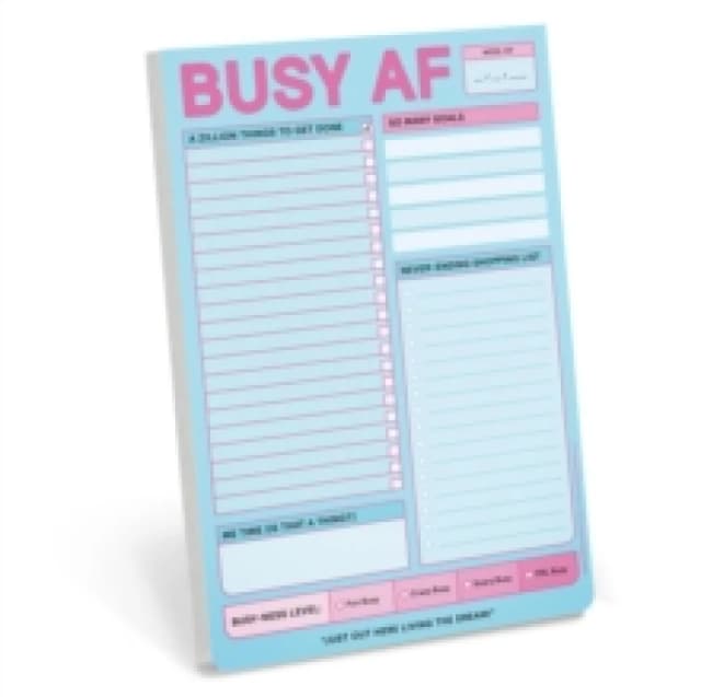 Knock Knock Busy AF Pad Other printed item