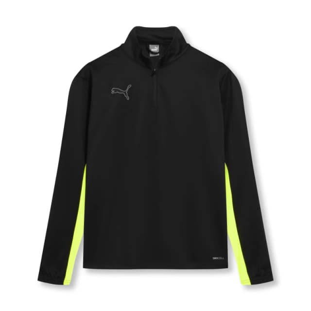 Puma Finesse Performance Quarter Zip Drill Top Mens - Black S
