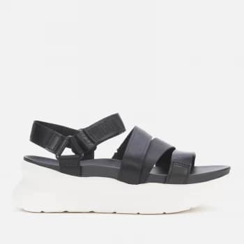 UGG Womens La Shores Flatform Sandals - Black - UK 4