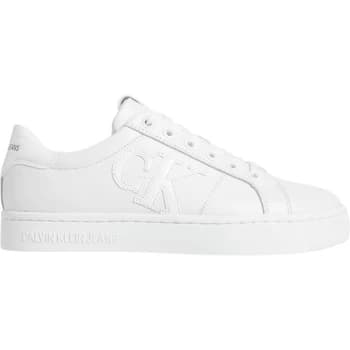 Calvin Klein Jeans Logo Cupsole Trainers - White 0K4
