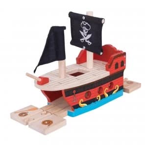 Bigjigs Rail Pirate Galleon