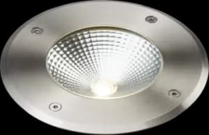 LED Stainless Steel Recessed Ground Light 3000K 230V IP65 9W