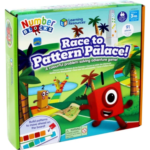 Numberblocks Race to Pattern Palace By Learning Resources - Ages 3+