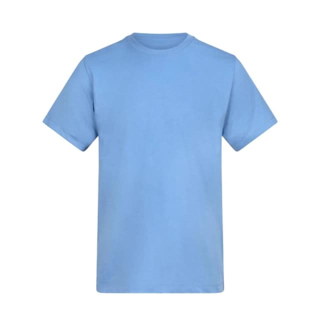 AWDis Mens 180 T-Shirt in Blue Size: Small Blue Male S