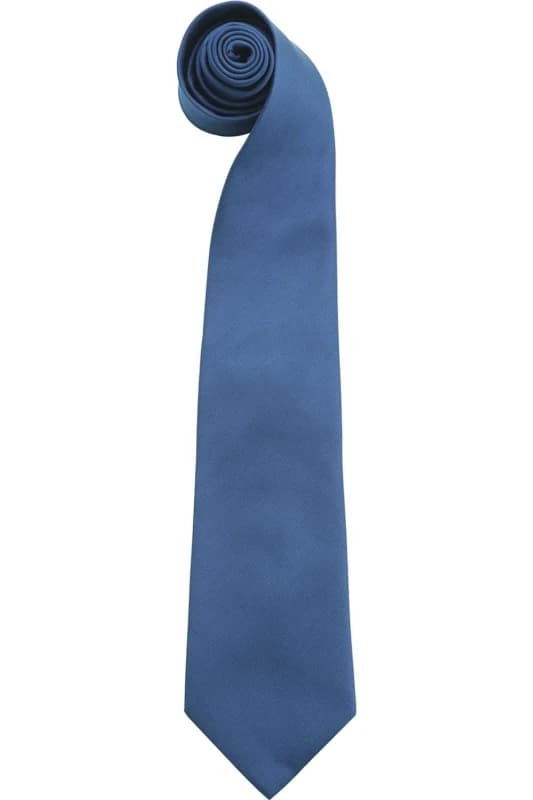 Premier Premier Men “ColoursPlain Fashion Business Tie in Royal Royal One Size Male 5055805451729