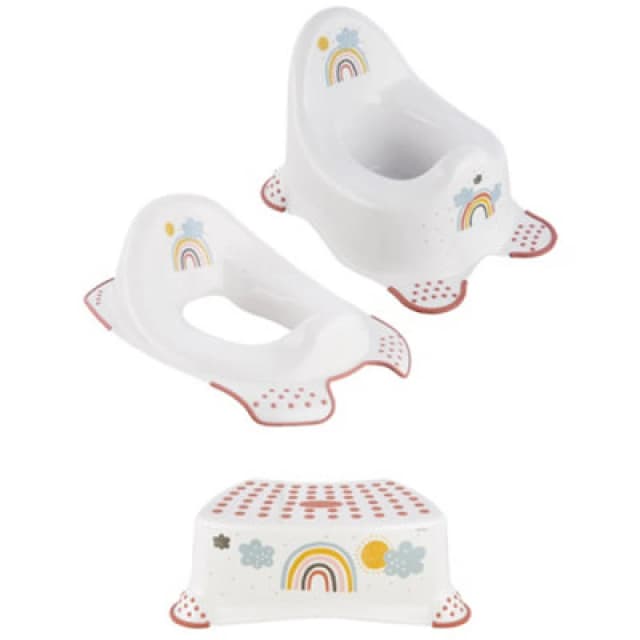 Keeeper Rainbow Baby Potty, Toilet Seat & Step Stool Multi unisex