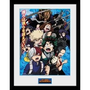 My Hero Academia Season 2 Framed Collector Print