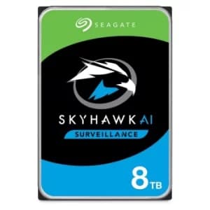 Seagate SkyHawk AI 8TB 3.5 Surveillance SATA Hard Disk Drive ST8000VE001