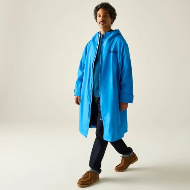 Regatta Adult Waterproof Changing Robe in Blue Size: XS/S Blue Unisex XS/S
