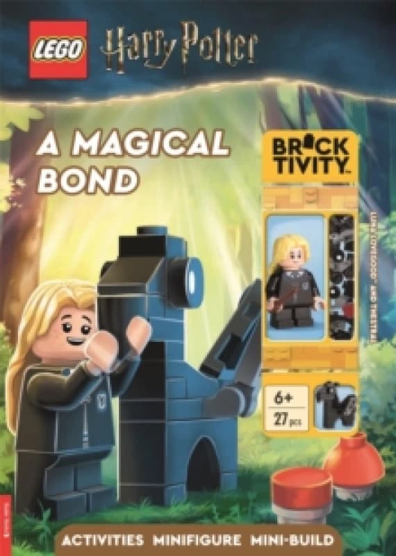 LEGO Harry Potter: A Magical Bond Activity Book (with Luna Lovegood minifigure and Thestral mini-build) Paperback / softback