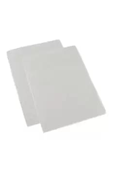 Brushed Cotton Fitted Cot Sheet Pair 100% Cotton