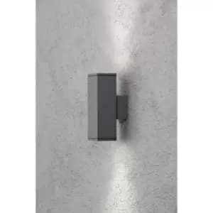 Konstsmide Monza Up & Down 7907-370 Outdoor wall light HV halogen GU10 70 W Anthracite