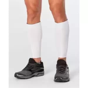 2XU Compression Calf Guard - White