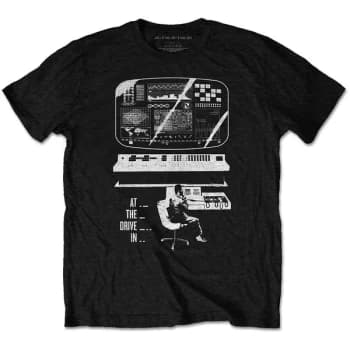 At The Drive-In - Monitor Unisex Large T-Shirt - Black