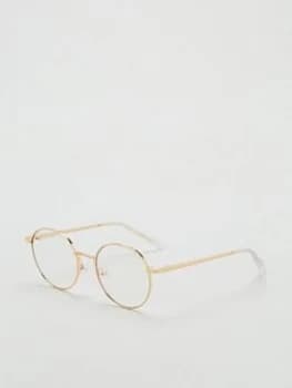 Quay Australia I See You Round Blue Light Glasses