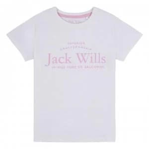 Jack Wills Forstal Tee IB21 - Bright White