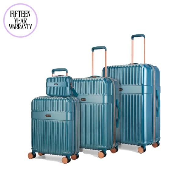 Rock Rock Selene Large Suitcase Blue - Rock - Size: Large Blue Large SH51003