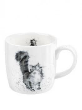 Royal Worcester Wrendale Lady Of The House Cat Single Mug