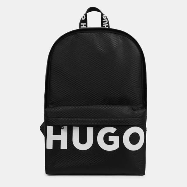 Hugo Kids Logo Backpack Black 09B male One Size